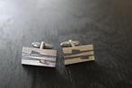 zilveren manchetknopen, Sieraden, Tassen en Uiterlijk, Manchetknopen, Ophalen of Verzenden, Zo goed als nieuw, Zilver