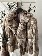 Bontjas vintage, Kleding | Dames, Jassen | Winter, Ophalen of Verzenden, Zo goed als nieuw, Maat 38/40 (M), Grijs
