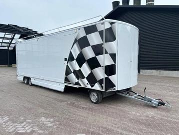 Schüler Schamel aanhangwagen 3.5 Ton met TENT (bj 2005) beschikbaar voor biedingen