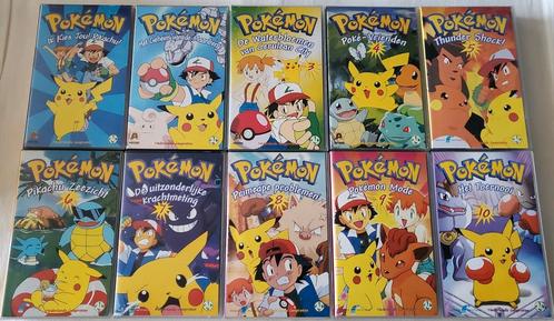 Pokemon Series The Complete Collection 1 t/m 10 VHS Cartoon, Cd's en Dvd's, VHS | Kinderen en Jeugd, Gebruikt, Tekenfilms en Animatie