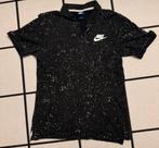 Zwarte nike polo met witte stippen, Verzenden, Zwart, Nike, Nieuw