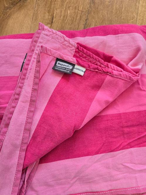 Roze Hoppediz Draagdoek 4,60m - Zo Goed Als Nieuw, Kinderen en Baby's, Babydragers en Draagdoeken, Zo goed als nieuw, Draagdoek