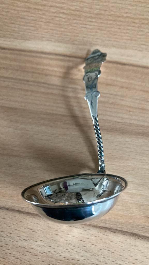 Melklepel suikerschep theelepel Zilver, Antiek en Kunst, Antiek | Bestek, Ophalen of Verzenden