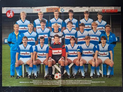 5x oude posters SC Veendam vorige eeuw (zie foto's!), Verzamelen, Sportartikelen en Voetbal, Zo goed als nieuw, Poster, Plaatje of Sticker