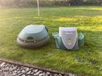2 Robot grasmaaiers, Tuin en Terras, Robotmaaiers, Ophalen, Gebruikt, Robomow, Met regensensor