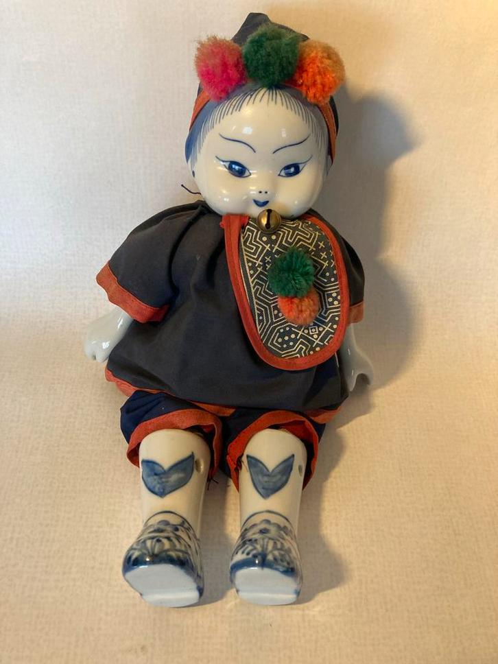 Vintage Porseleinen “China doll”, Antiek en Kunst, Antiek | Speelgoed, Ophalen of Verzenden