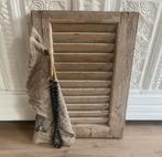 Landelijk luik - houten shutter - decoratie - luik, Huis en Inrichting, Ophalen, Zo goed als nieuw
