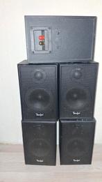 Teufel surround speakers, Audio, Tv en Foto, Luidsprekers, Overige merken, Ophalen of Verzenden, Zo goed als nieuw, 120 watt of meer