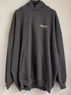 Balenciaga Political Campaign Hoodie Grijs Oversized Maat XS, Ophalen of Verzenden, Zo goed als nieuw, Grijs, Balenciaga
