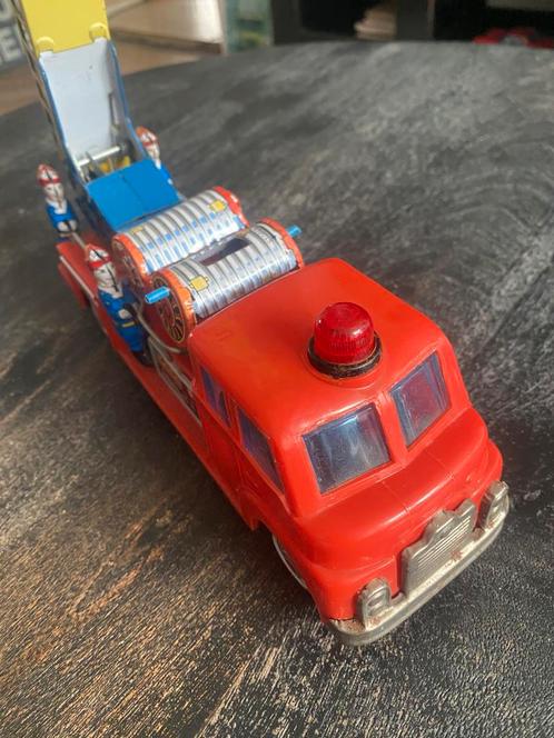 Retro Brandweer Laddewagen, nostalgie., Antiek en Kunst, Antiek | Speelgoed, Ophalen of Verzenden
