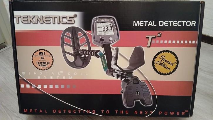TEKNETICS.T2--SPECIAL EDITION, Hobby en Vrije tijd, Metaaldetectors, Zo goed als nieuw, Meer dan 30 cm, Teknetics, Discriminatie metaaldetectie