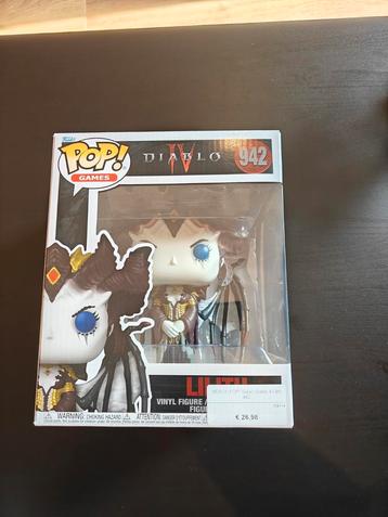 Diablo IV Lilith funko pop beschikbaar voor biedingen