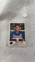 Panini sticker roberto mancini sampdoria, Ophalen of Verzenden, Zo goed als nieuw, Sticker
