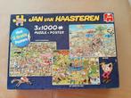 Jan van Haasteren 3x 1000 stuks lees beschrijving, Ophalen of Verzenden, 500 t/m 1500 stukjes, Zo goed als nieuw, Legpuzzel