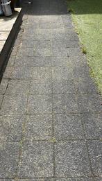 Tuintegel 20x20 circa 28m2 GRATIS, Beton, Gebruikt, Ophalen, Terrastegels