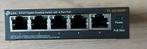 TP-Link TL-SG1005P 5-Port Gigabit PoE Switch, Computers en Software, Netwerk switches, Ophalen of Verzenden, Zo goed als nieuw