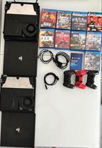 2x PS4 PRO 1 TB - 3 Controllers - Kabels & spellen, Spelcomputers en Games, Spelcomputers | Sony PlayStation 4, Ophalen, 1 TB