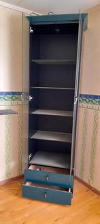 Hoogglans Zwarte Vitrinekast - 210x60x40 cm, Ophalen, Gebruikt, 200 cm of meer, 50 tot 100 cm