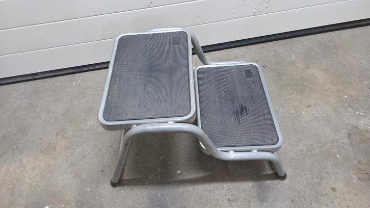 Dubbele opstap caravan, Caravans en Kamperen, Caravan accessoires, Zo goed als nieuw, Ophalen of Verzenden