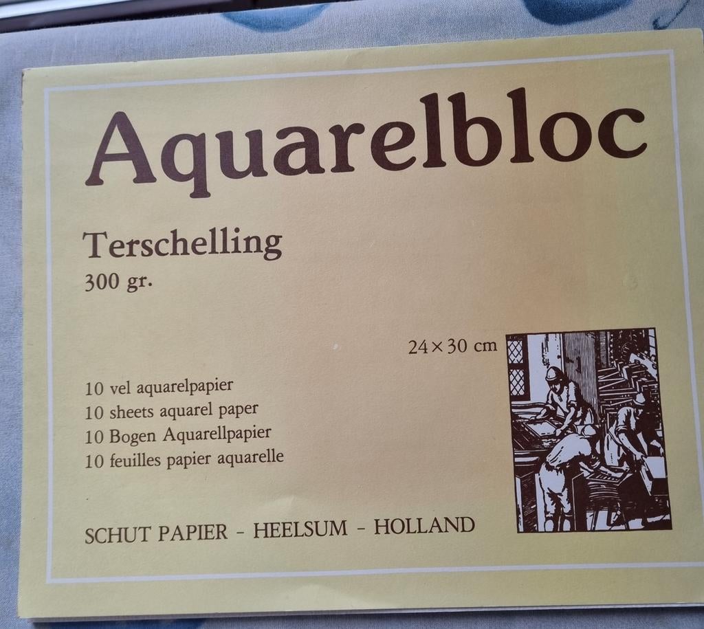2 Aquarel blokken, Hobby en Vrije tijd, Ophalen of Verzenden, Overige typen