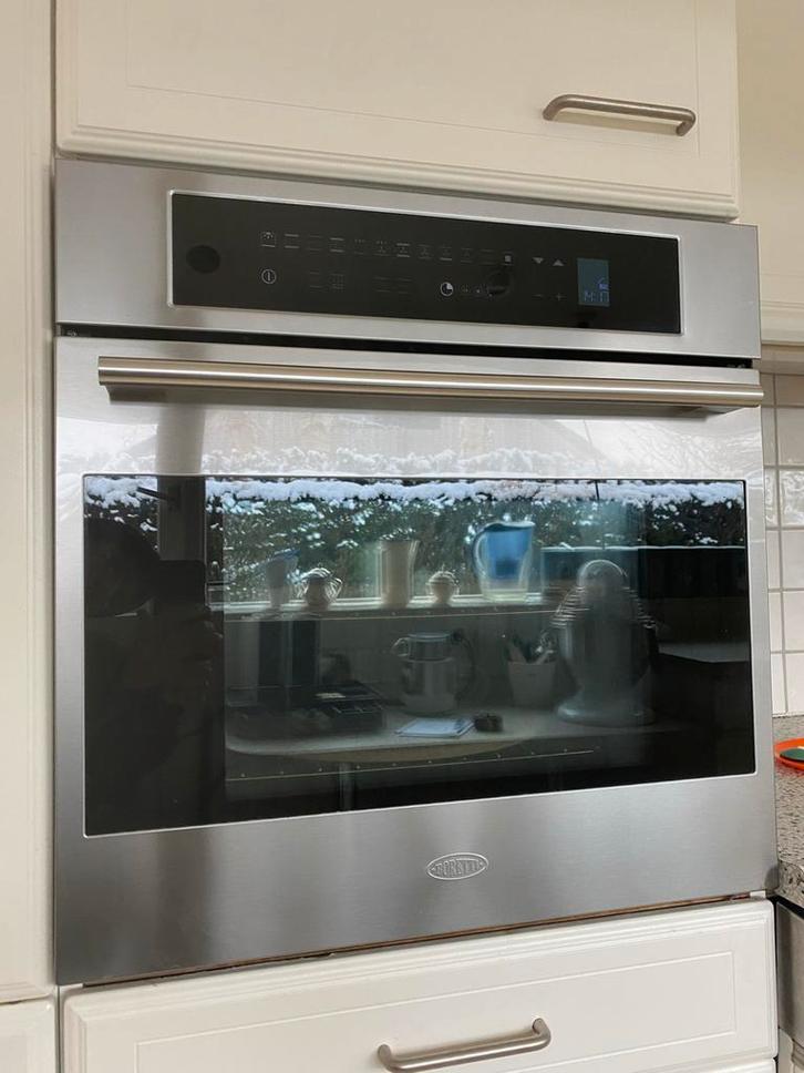 Boretti Pizza Oven - 350gr, Witgoed en Apparatuur, Ovens, Zo goed als nieuw, Inbouw, Oven met grill, 45 tot 60 cm, 45 tot 60 cm