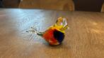 Glazen (murano?) vogeltje vogel kleurrijk, Antiek en Kunst, Antiek | Glas en Kristal, Ophalen of Verzenden