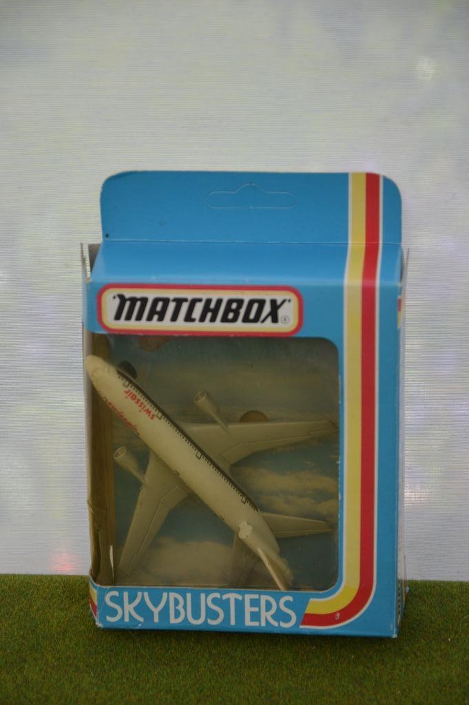 Vintage Matchbox vliegtuig Skybusters uit 1973 nog in doos, Verzamelen, Speelgoed, Gebruikt, Ophalen of Verzenden