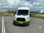Ford Transit GB 350 L4H3 Tdci 130pk RWD 2019 Wit, Auto's, Bestelauto's, Stof, 1995 cc, 4 cilinders, Schuifdeur