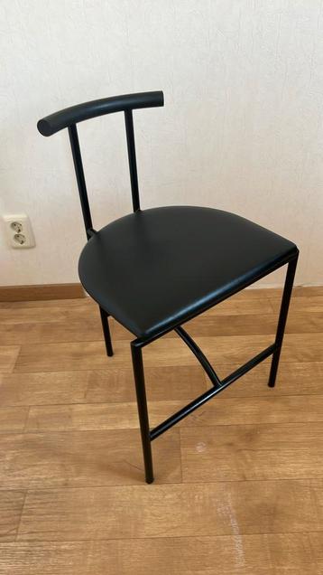 Bieffeplast Padova Italy Design Stoel Zwart Goede Staat beschikbaar voor biedingen
