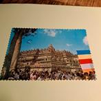 Oude Borobudur Tempel Ansichtkaart, Ophalen of Verzenden, 1980 tot heden, Ongelopen, Gebouw