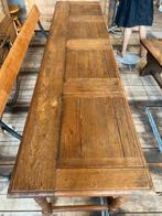 Oude schooltafel met klep sidetable wandtafel, Ophalen