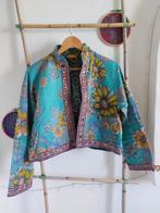 Uniek vintage Kantha jasje uit India, Kleding | Dames, Jasjes, Kostuums en Pakken, Maat 38/40 (M), Nieuw, Jasje, Handgemaakt