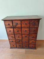 Apothekerskast, Huis en Inrichting, Ophalen, Gebruikt, 5 laden of meer, 100 tot 150 cm