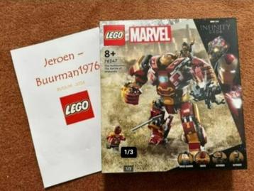 Lego 76247 MARVEL De Hulkbuster: De slag om Wakanda (NIEUW) beschikbaar voor biedingen