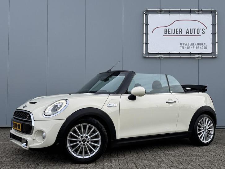 MINI Cabrio 2.0 Cooper S Chili Automaat Navigatie/LED., Auto's, Mini, Bedrijf, Te koop, Cabrio, ABS, Airbags, Airconditioning