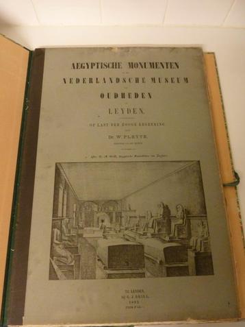 AEGYPTISCHE MONUMENTEN MAP MET ORIGINELE PRENTEN beschikbaar voor biedingen