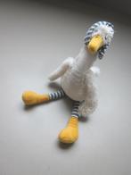Happy Horse wit pluche eend gans blauw gestreept sjaal-benen, Ophalen of Verzenden, Zo goed als nieuw, Eend