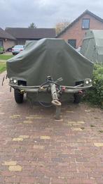 Afdek zeil nl keuken wagen denfensie kl, Ophalen, Landmacht, Nederland