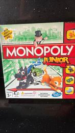 Monopoly junior, Hobby en Vrije tijd, Gezelschapsspellen | Bordspellen, Vijf spelers of meer, Ophalen of Verzenden, Gebruikt, Hasbro