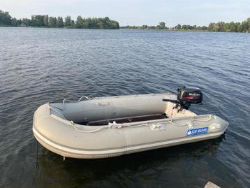 Rubberboot inclusief motor beschikbaar voor biedingen