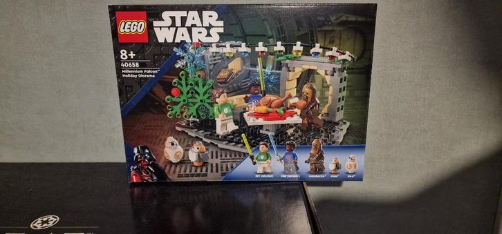 Nieuw: Bulk / partij 19x Lego 40658 Millenium Falcon Holiday, Kinderen en Baby's, Speelgoed | Duplo en Lego, Nieuw, Lego, Complete set