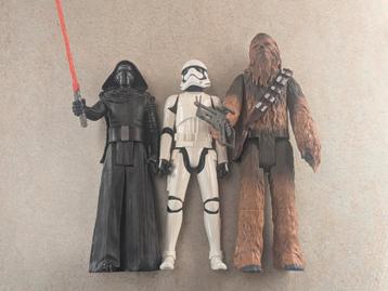 3 Starwars Figuren 30 cm Hasbro! beschikbaar voor biedingen