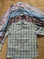 4 overhemden lange mouw, John Cabot, mt. 43/44, 1 koop, Kleding | Heren, Ophalen of Verzenden, Gedragen, John Cabot, Halswijdte 43/44 (XL)