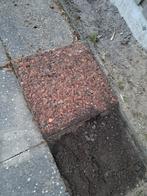 Grindtegels rood, Tuin en Terras, Ophalen, Gebruikt, Grijs, Overige materialen