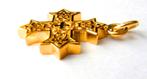 925 zilver KRUIS hanger zwaar verguld, Ophalen, Zilver, Hanger, Verguld