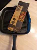 Gietijzeren Grillpan 30cm, Nieuw, Ophalen of Verzenden, Koekenpan of Braadpan, Gietijzer