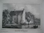 03 /  Boxtel het Kasteel Litho  1846, Antiek en Kunst, Ophalen of Verzenden