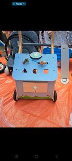 Houten Loopwagen / Activiteitenwagen, Kinderen en Baby's, Speelgoed | Houten speelgoed, Ophalen of Verzenden, Gebruikt, Duw- of Trekspeelgoed
