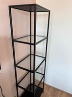Ikea Vittsjo enkele vitrinekast, Huis en Inrichting, Kasten | Vitrinekasten, Ophalen, Zo goed als nieuw, 25 tot 50 cm