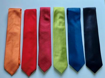 NIEUW zijde stropdassen (ook los te koop) in 1 koop 50 euro  beschikbaar voor biedingen